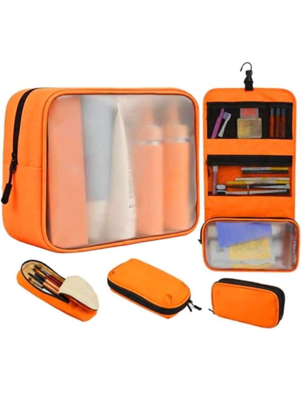 Travel Toiletry Bag for Women Organize Toiletries and Cosmetics